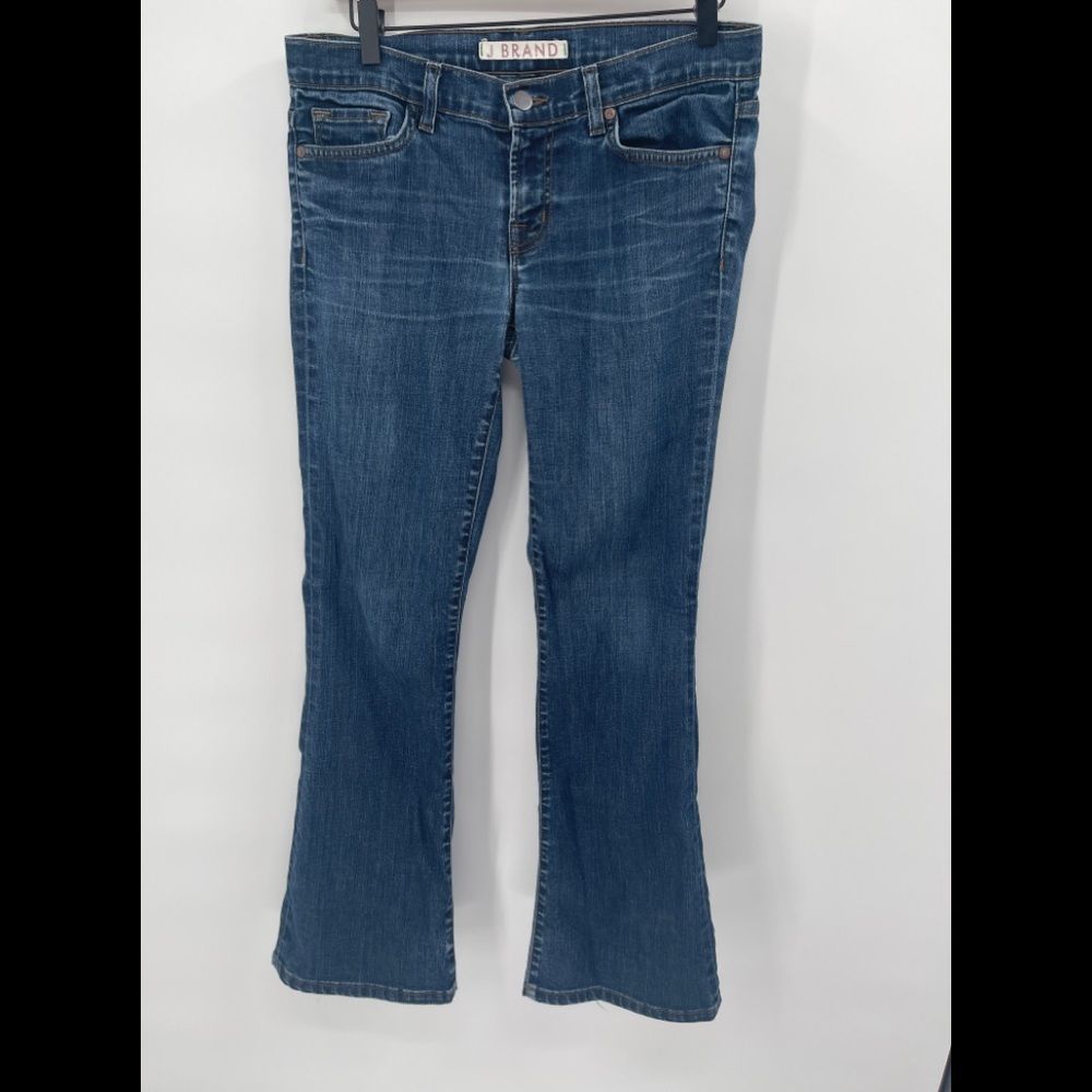 J Brand Low Rise Boot Cut Jeans Women's Denim Pants Size 28 Blue